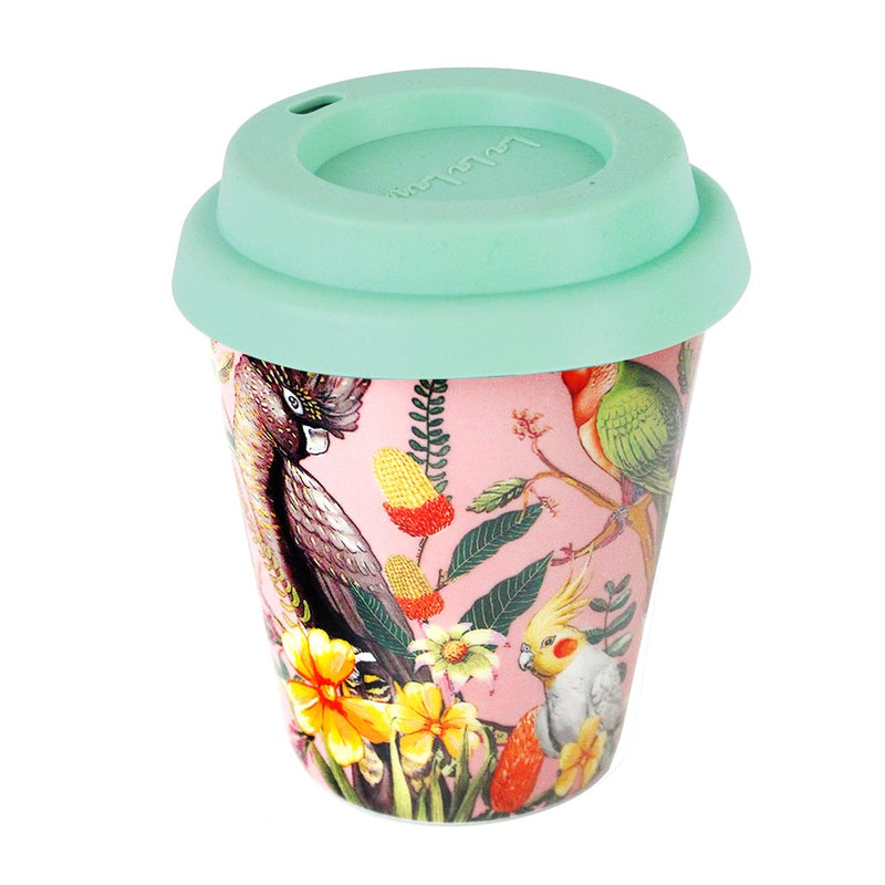 Ceramic Coffee Cup Floral Paradiso