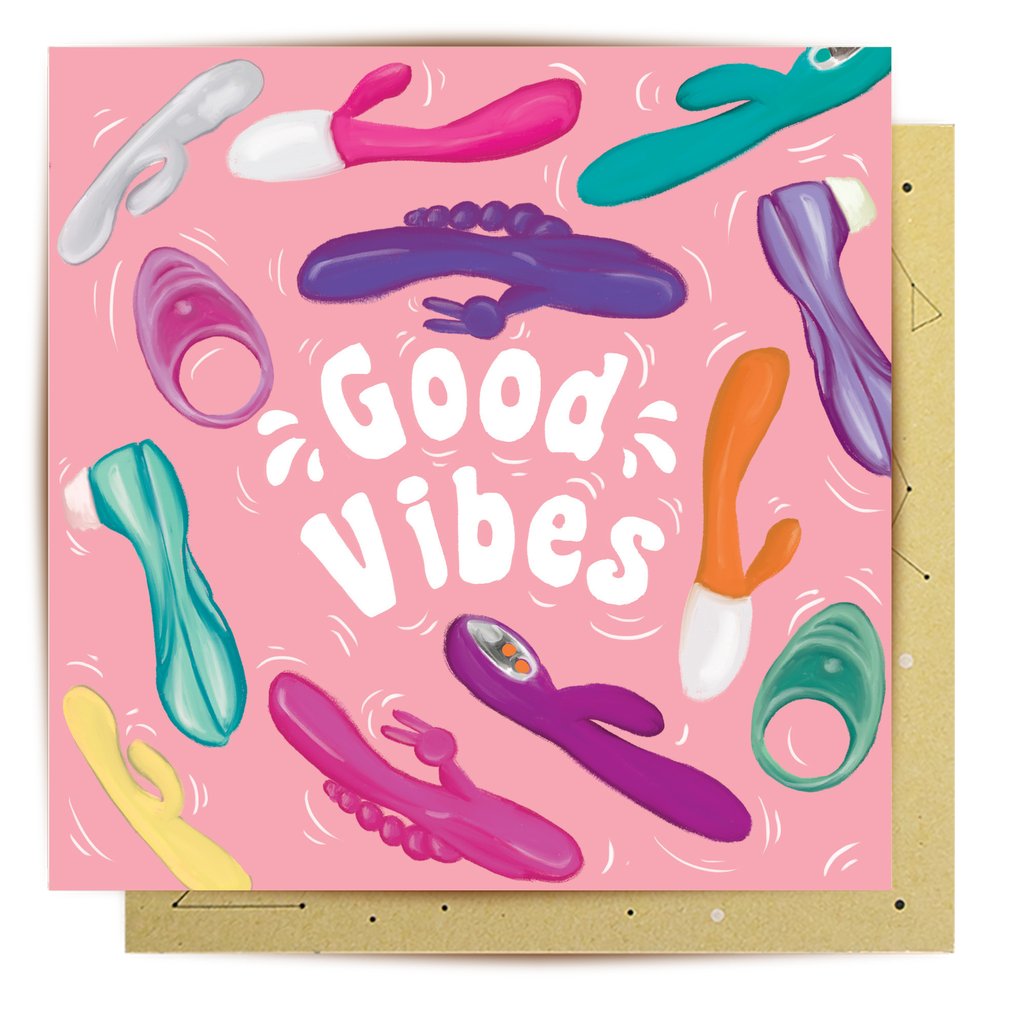 Greeting Card Good Vibes