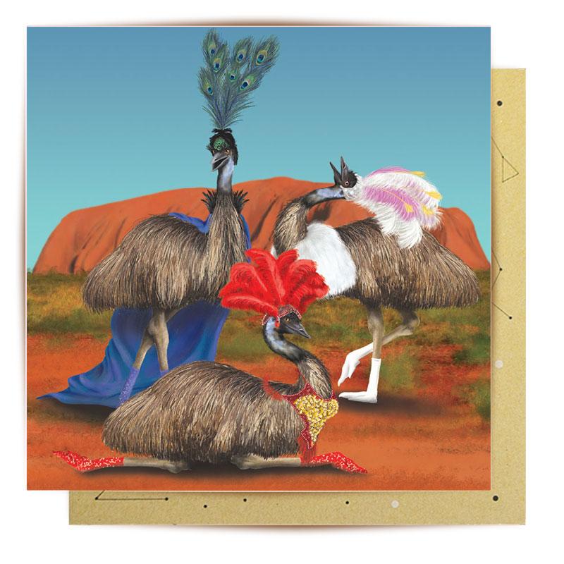 Greeting Card Desert Queens