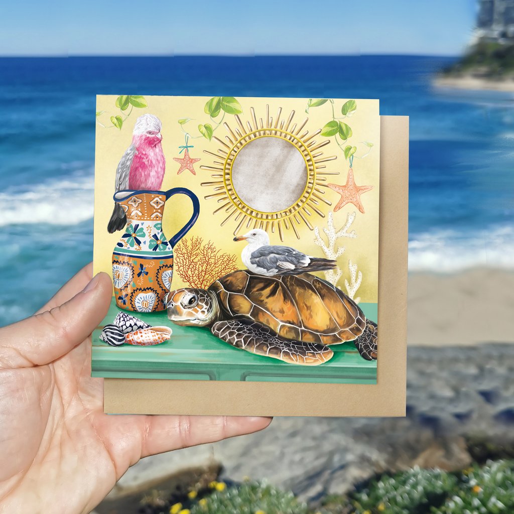 Card Set Coastal Abode