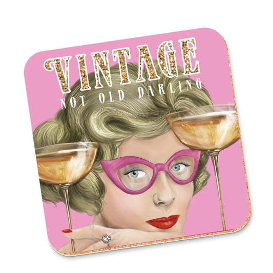 Corky Coaster Vintage Not Old