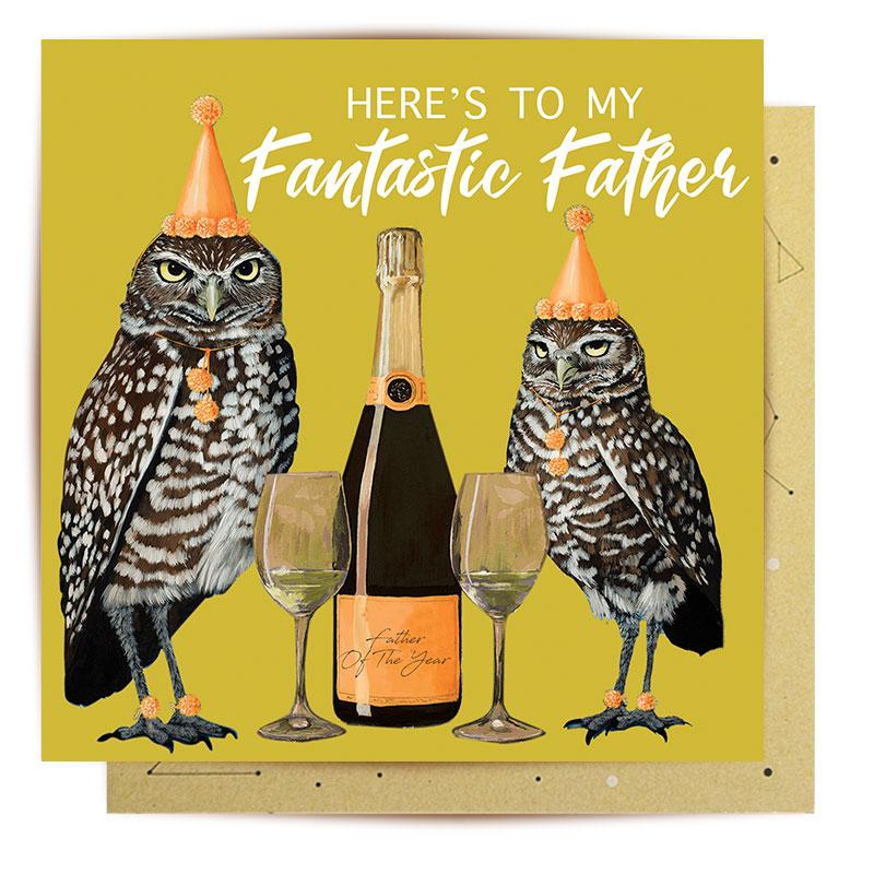 Greeting Card Fantastic Father