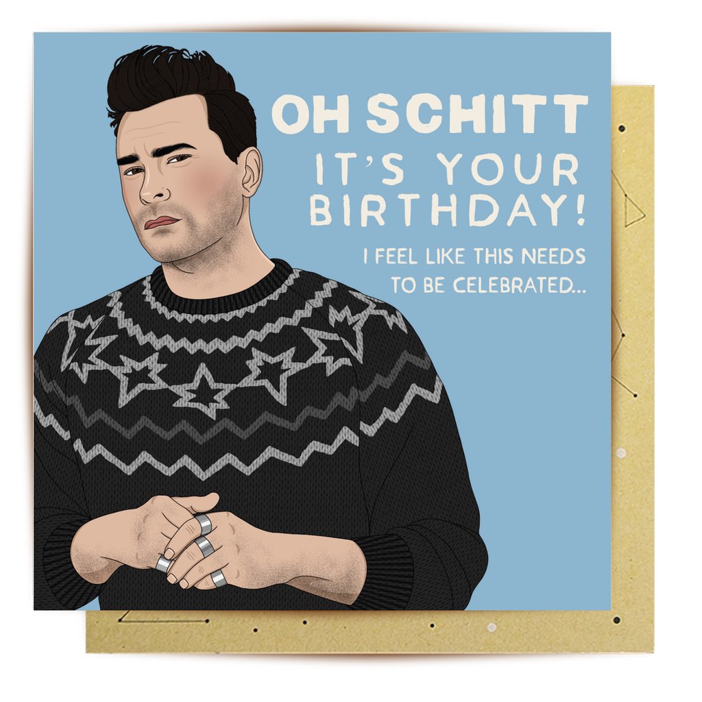 Greeting Card Oh Schitt