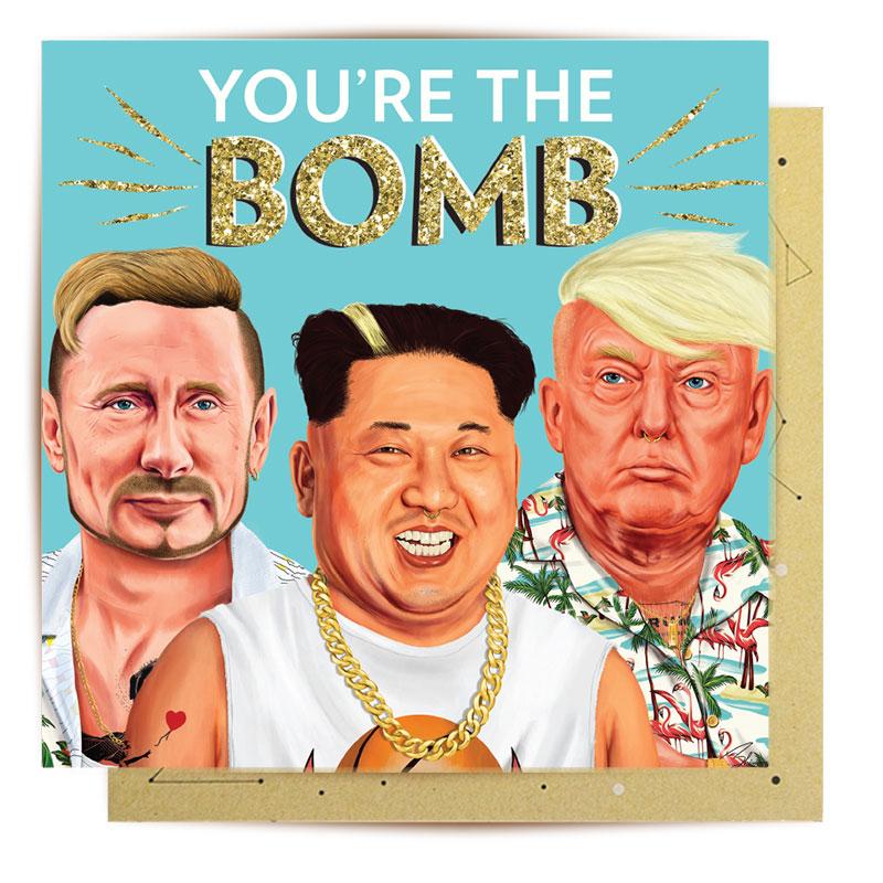 Greeting Card You're The Bomb