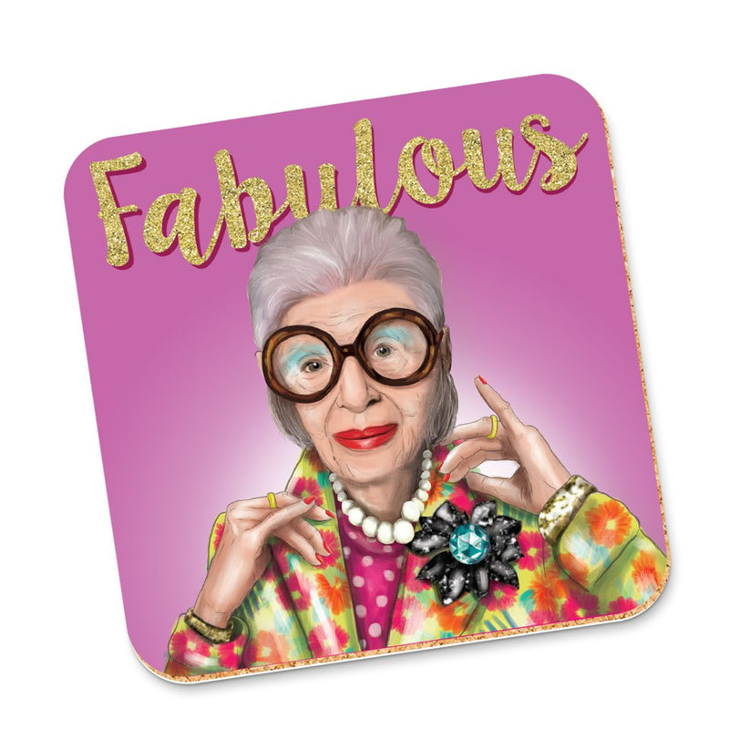 Corky Coaster Fabulous Always and Forever