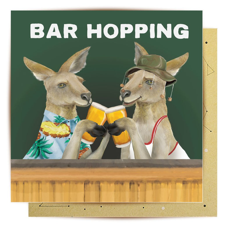 Greeting Card Bar Hopping