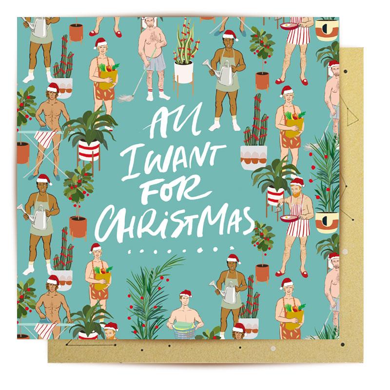 Greeting Card All I Want For Christmas