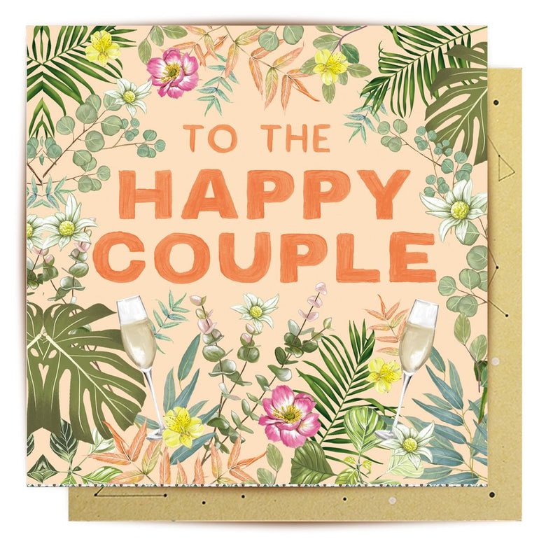 Greeting Card To The Happy Couple