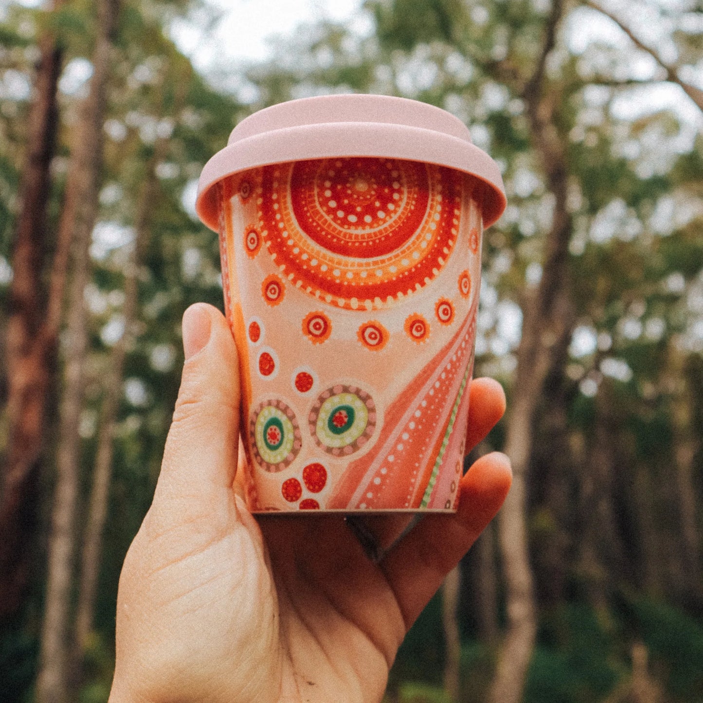 Ceramic Coffee Cup Sacred Country - Sun Country