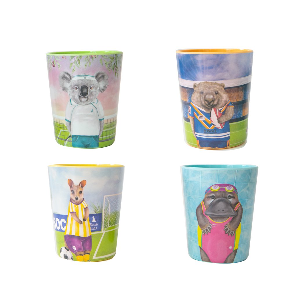 Cup Set Aussie Aussie Aussie