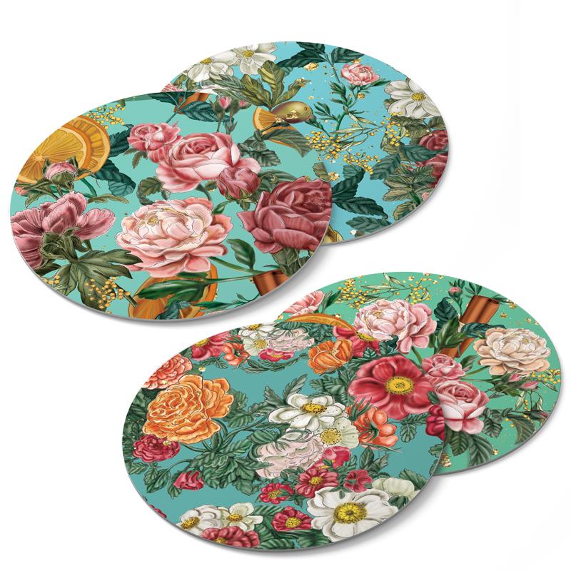 Coasters Floral Explosion