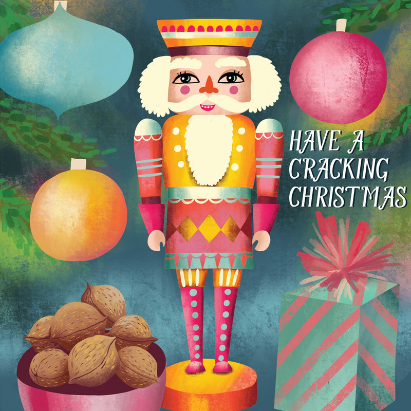 Greeting Card Cracking Christmas