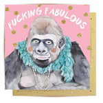 Greeting Card Sexy Gorilla