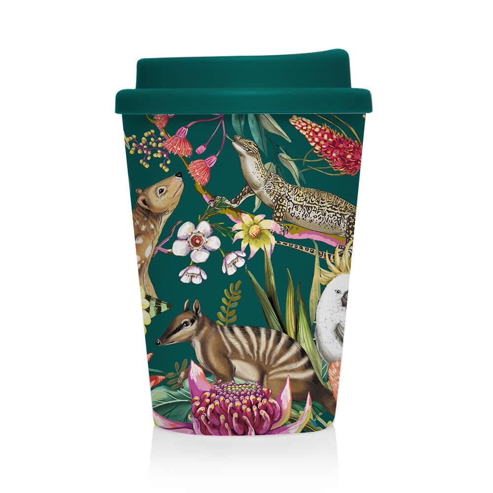 Ceramic Coffee Cup Exotic Paradiso