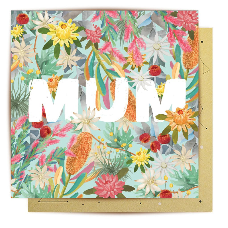 Greeting Card 1000 Flowers For Mum