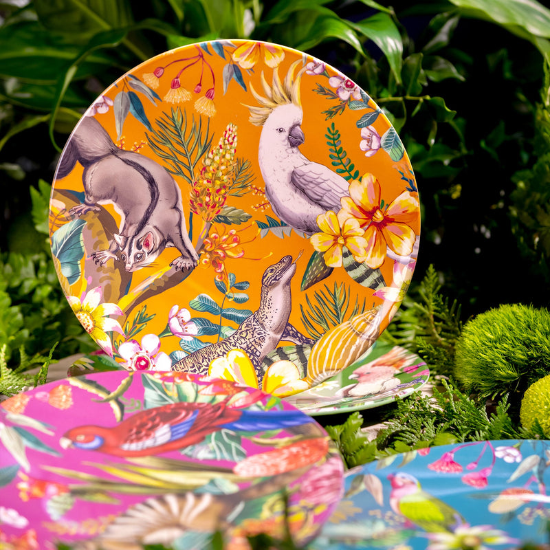 Plate Set Exotic Paradiso