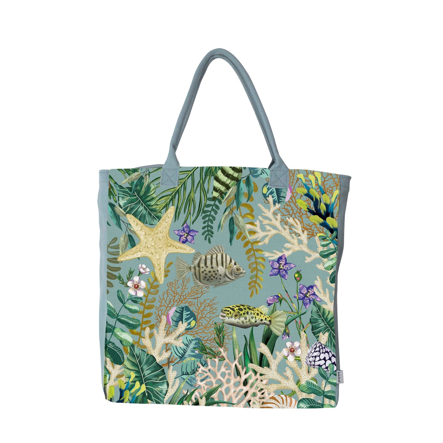 Large Tote Exotic Paradiso Fish