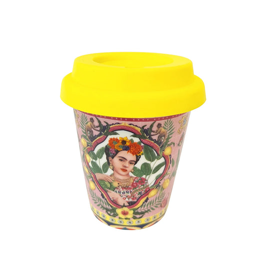 Ceramic Coffee Cup Mexican Folklore