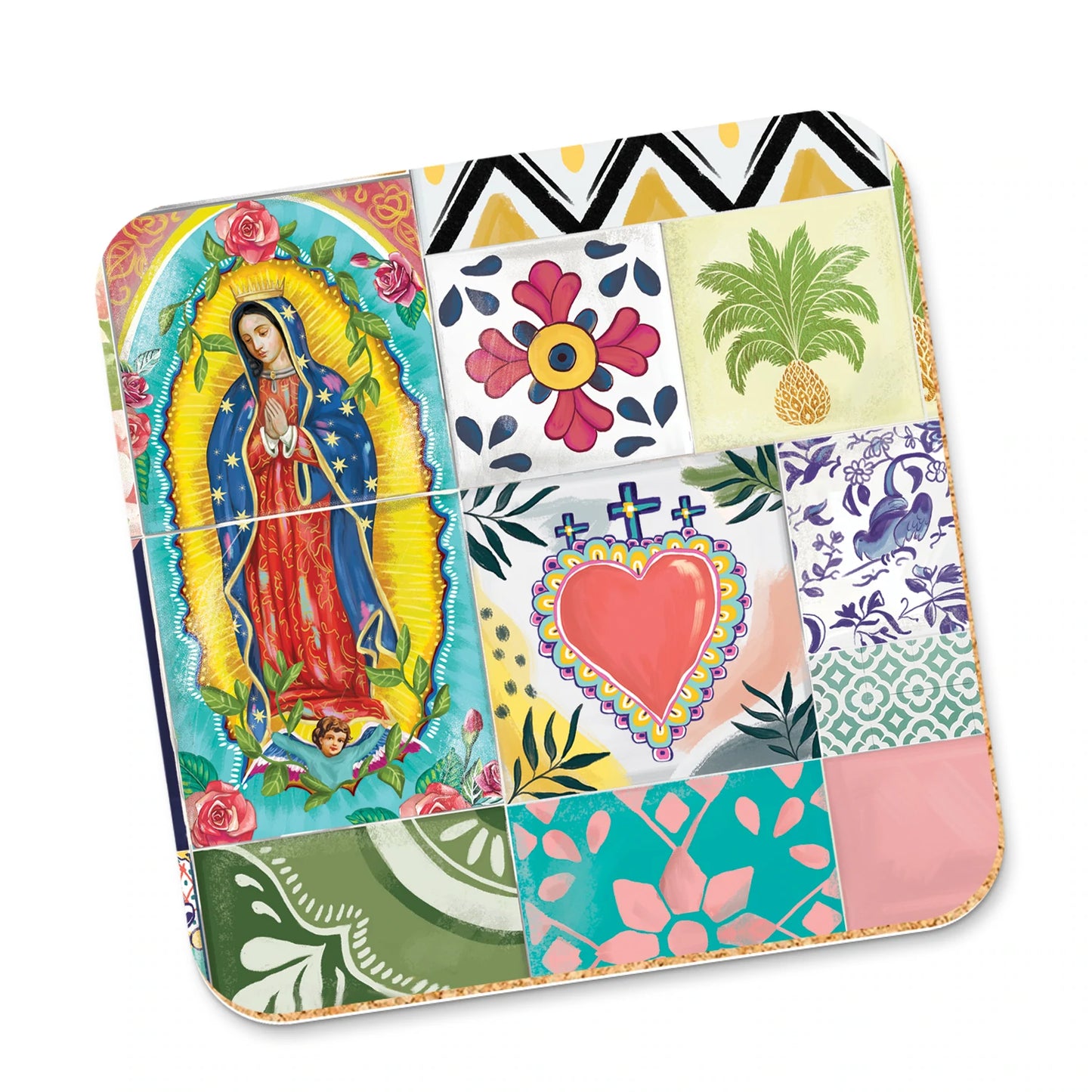 Corky Coaster Mexican Dreams Tiles