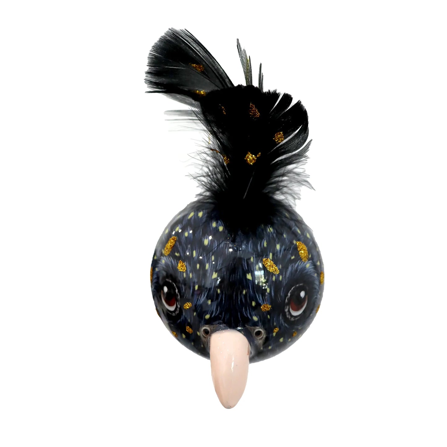 3D Bauble Black Cockatoo