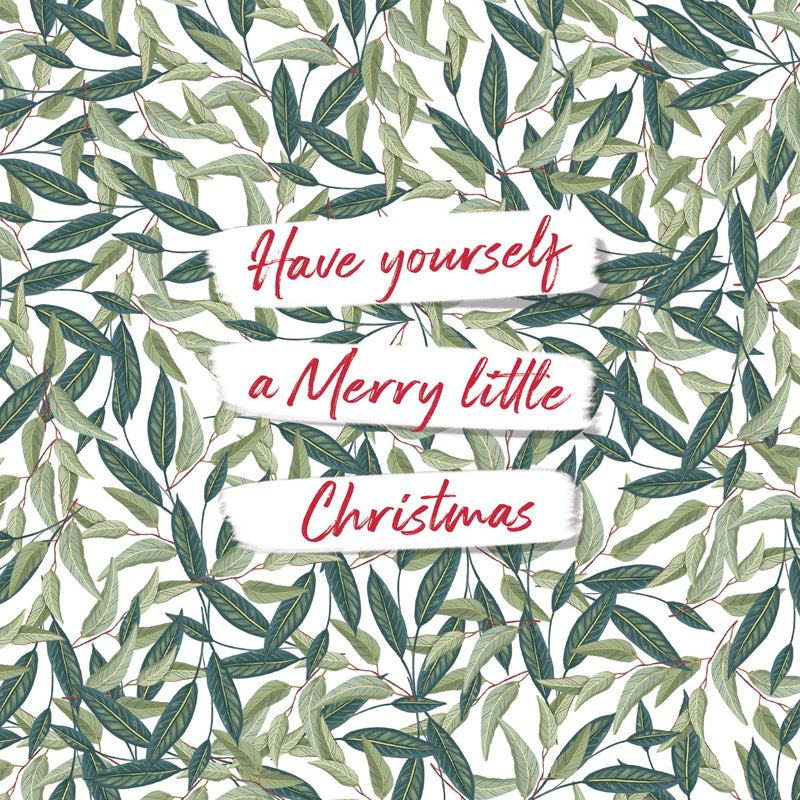 Greeting Card Merry Little Christmas