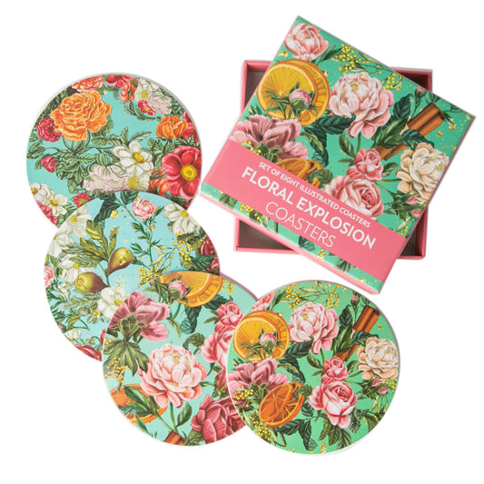 Coasters Floral Explosion