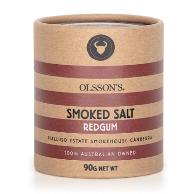 Olssons Redgum Smoked Salt Kraft Canister 90g
