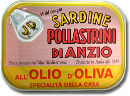 Pollastrini Sardines In Olive Oil 100g