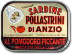 Pollastrini Sardines In Olive Oil W/ Tomato & Chilli