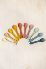 silicone spoon twin pack - sage