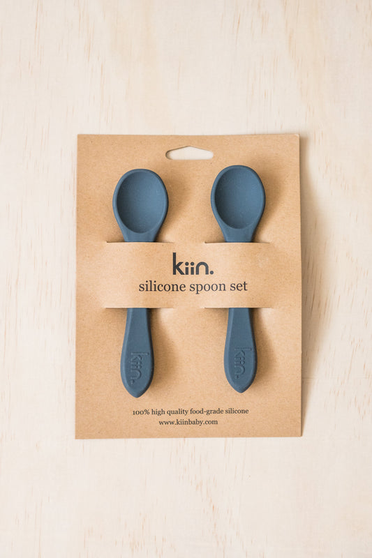 silicone spoon twin pack - storm