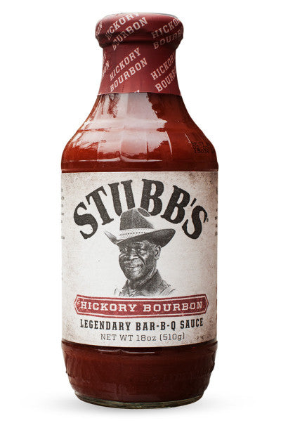 Stubbs Hickory Bourbon BBQ Sauce 510g
