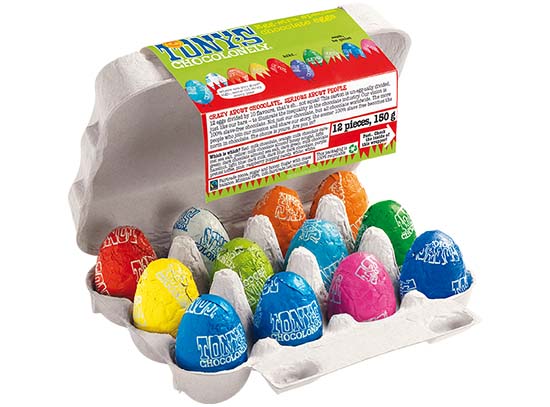 Tony's Easter Egg Carton 12 Assorted Eggs