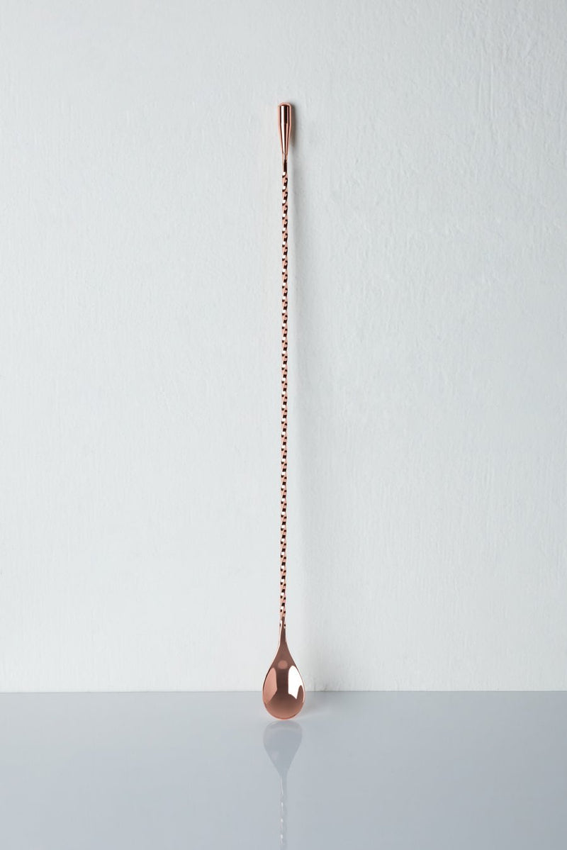 Summit 40cm Copper Weighted Barspoon by Viski