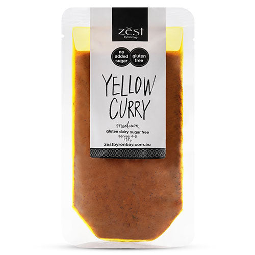 Zest Byron Bay Yellow Curry Recipe Base